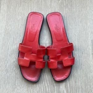 Authentic Hermes Oran Sandal